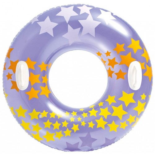 INTEX Nafukovací kruh do vody 91 cm fialový 59256