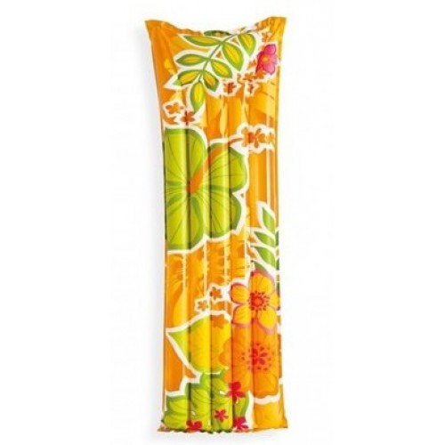 INTEX Nafukovací lehátko do vody 183 x 69 cm oranžové, 59720EU