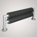 ISAN SPIRAL RAT2 radiátor na zem kov (RAL 9006) 6000/57x2,5x137 ZRAT257137600F20