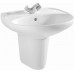 JIKA EUROLINE Umývadlo 60 × 49 cm s otvorom, 8.1427.2.000.104.5
