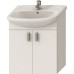 Jika LYRA PACK Skrinka s 2 dverami vrátane umývadla, 65cm H4519614323001