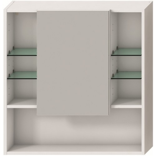 Jika LYRA Zrkadlová skrinka 80x77, 5cm, biela H4532510383041