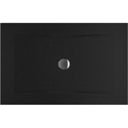 Jika PURE oceľová sprchová vanička 1200x800mm, čierna H2164200160001