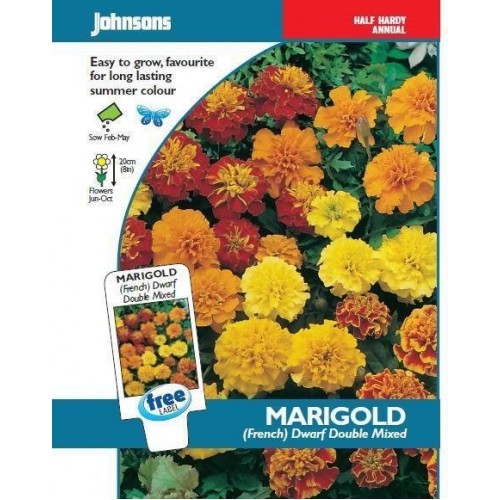 JOHNSONS Aksamietnica "French dward double mixed" 10155 JOHNSONS Aksamietnica "French dward double mixed" 10155