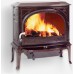 Jotul F 400 SE krbové kachle, hnedá majolika, dvierka bez ozdobných priečok 30049853