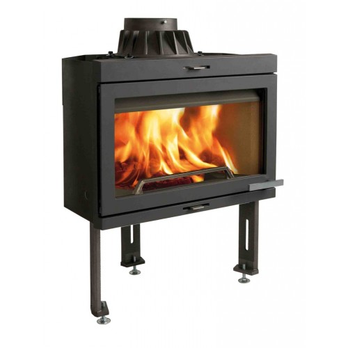 Jotul I 400 FL krbová vložka rovné sklo, čierny lak 30043683