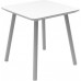 EVOLUTIF JULIEN Square stôl 70 x 70 x 72 cm, biela 17200308