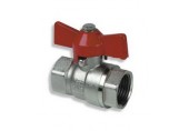 NOVASERVIS guľový plnoprietokový kohút 1/2" motýlik JY115/15
