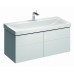 KERAMAG DESIGN Xeno2 skrinka pod umýv. 120 cm, 4 zásuvky, biela 807220000