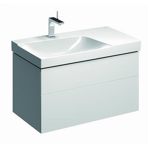 KERAMAG DESIGN Xeno 2 spod. skř.pod um..90 cm, 2 zás.výř.na SIF vľavo lesklá biela 8075900 KERAMAG DESIGN Xeno 2 spod. skř.pod um..90 cm, 2 zás.výř.na SIF vľavo lesklá biela 8075900