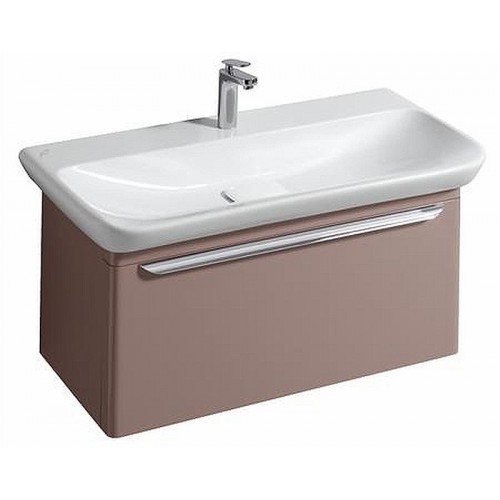 KERAMAG DESIGN myDay skrinka pod umýv. 88x41cm, lesklá šedá, vč.LED 824101000 KERAMAG DESIGN myDay skrinka pod umýv. 88x41cm, lesklá šedá, vč.LED 824101000