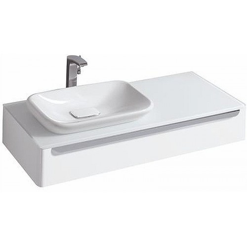 KERAMAG DESIGN myDay skrinka pod umýv. 115x41cm, otv.vl.bílá matná, vč.LED 824263000