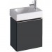 KERAMAG Icon skř.pod.umýv.38 cm lávovo čierna matná 841038000