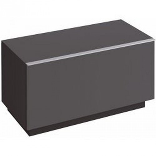 KERAMAG Icon boč.skř.níz.89x47,2 lávovo čierna matná 841091000