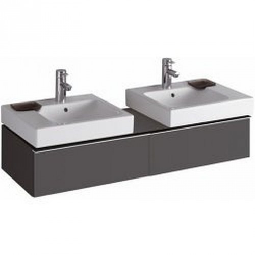 KERAMAG Icon skř.pod.dvojum.119x24 lávovo čierna matná 841321000 KERAMAG Icon skř.pod.dvojum.119x24 lávovo čierna matná 841321000