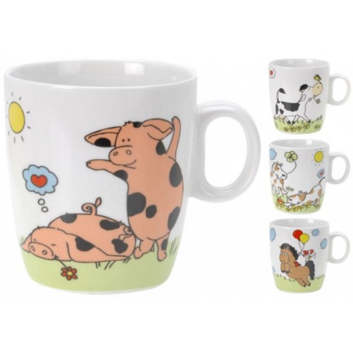 KAISERHOFF Hrnček porcelánový detský 200 ml, zvieratká II KO-Q75880100