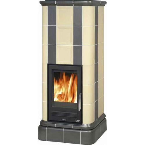 Kaledonie color K 6,9kW 3009, kachľová pec, sivá / piesková, teplovodné Kaledonie color K 6,9kW 3009, kachľová pec, sivá / piesková, teplovodné