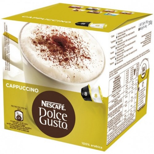 Kapsle NESCAFÉ CAPPUCCINO 16 ks k Dolce Gusto