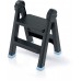 Keden TITAN LADDER Schodíky, 47x43,5x63cm, čierna/modrá KLD4565