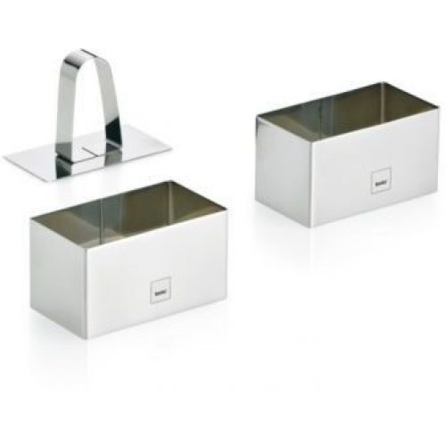 KELA Dezertné tvarovacie krúžky Decor 3ks, antikoro 18/10 KL-10784