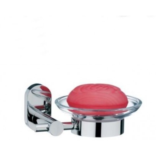 KELA Držiak na mydlo LUCIDO, antikoro 18/10 lesk KL-22674