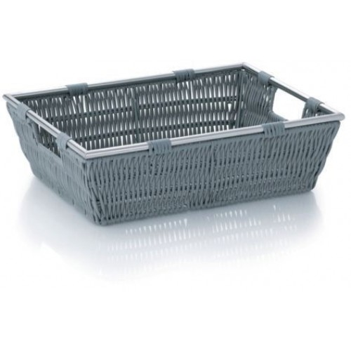 KELA Kôš Noblesse PP plast, svetlo šedý 33x25x15 cm KL-21616 KELA Kôš Noblesse PP plast, svetlo šedý 33x25x15 cm KL-21616