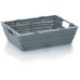 KELA Kôš Noblesse PP plast, svetlo šedý 33x25x15 cm KL-21616