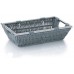KELA Kôš Noblesse PP plast, svetlo šedý 26x16x7 cm KL-22600