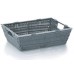 KELA Kôš Noblesse PP plast, svetlo šedý 33x25x10 cm KL-22601