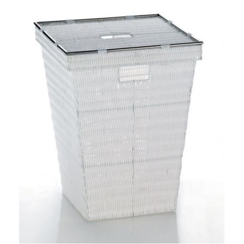 KELA Kôš na bielizeň NOBLLESE PP biely, 40x40x53cm KL-21083 KELA Kôš na bielizeň NOBLLESE PP biely, 40x40x53cm KL-21083