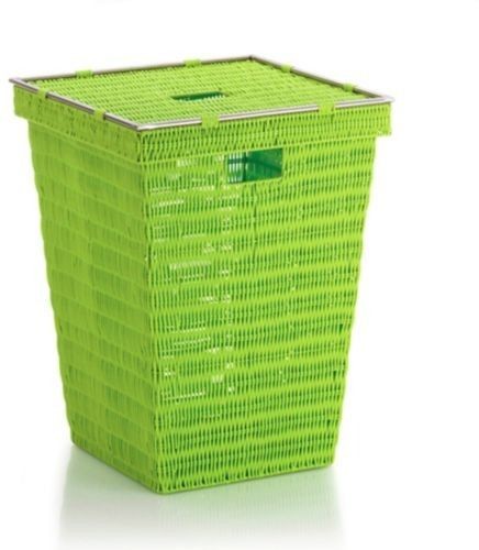 KELA Kôš na bielizeň Noblesse PP plast, svetlo zelený 40x40x53 cm KL-22607