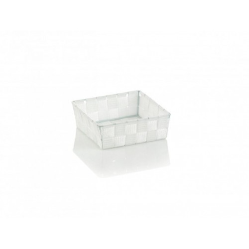 KELA Kôš ALVARO PP, 19x19x6 cm, biela KL-23030 KELA Kôš ALVARO PP, 19x19x6 cm, biela KL-23030