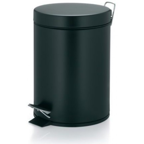 KELA Kozmetický kôš AARON 5 l, čierny KL-22352