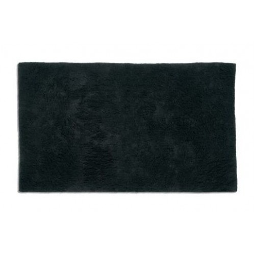 KELA kúpeľňová predložka 100x60 cm LADESSA UNI čierna KL-22111