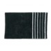 KELA kúpeľňová predložka 80x50cm LADESSA STRIPES čierna KL-22112