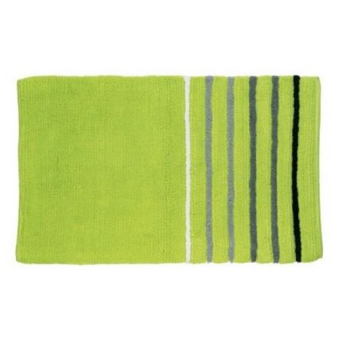 KELA kúpeľňová predložka 100x60cm LADESSA STRIPES zelená KL-22476