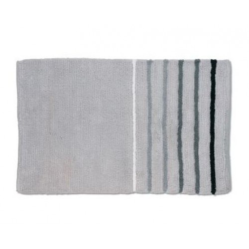 KELA kúpeľňová predložka 80x50cm LADESSA STRIPES svetlosivá KL-22481