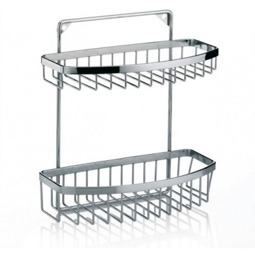 KELA Nástenný regál GALANT, ušľachtilá oceľ KL-18918 KELA Nástenný regál GALANT, ušľachtilá oceľ KL-18918