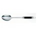 KELA Nerezová lyžica BOLLITA na servírovanie, čierna KL-11228