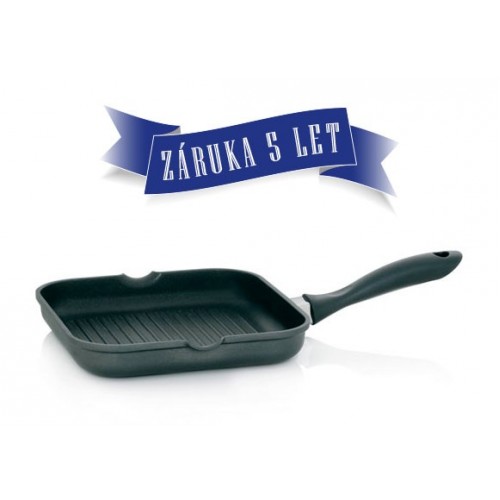 KELA Grilovacia panvica KERROS 24 cm, greblon KL-11562