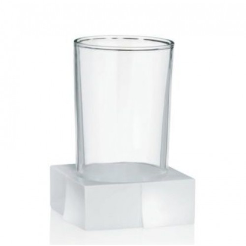 KELA Pohárik DOBLEZ poly, biela 7,5x7,5x11cm KL-22796 KELA Pohárik DOBLEZ poly, biela 7,5x7,5x11cm KL-22796