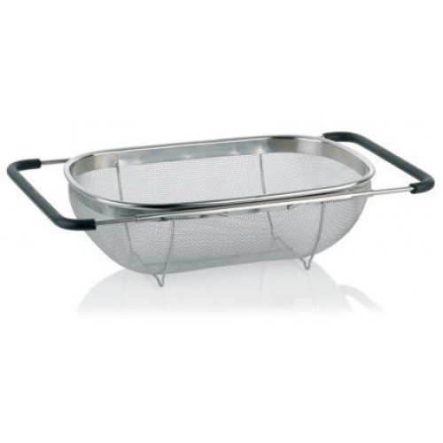 KELA COLINO nerezový prác košík čierny 34x24x11cm KL-11302