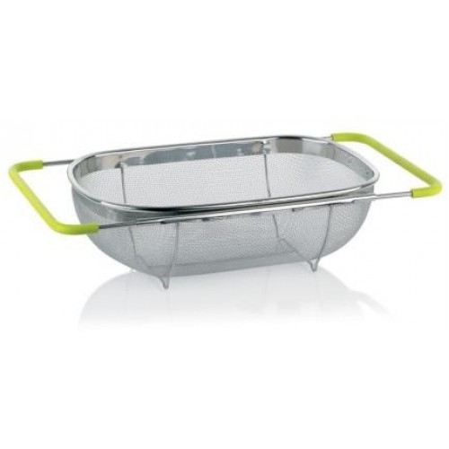 KELA COLINO nerezový prác košík zelený 34x24x11cm KL-11303