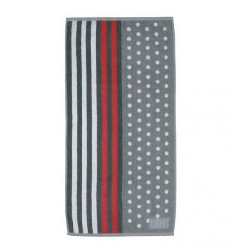 KELA uterák 50x100cm LADESSA sivý / koralový KL-22053 KELA uterák 50x100cm LADESSA sivý / koralový KL-22053