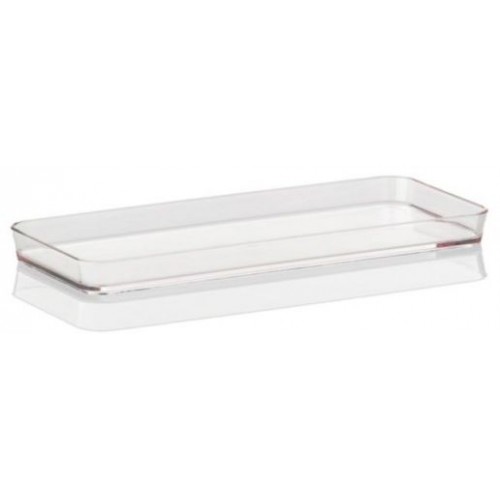 KELA Tácka na kozmetické potreby KRISTALL, transparentná KL-21963