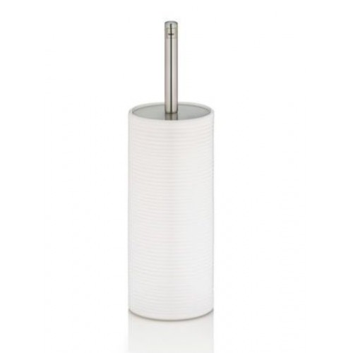 KELA WC sada GROOVE, keramika, nerez, biela KL-20822