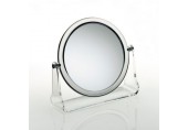 KELA Kozmetické zrkadlo LIA, akryl, 5x zväčšujúce KL-20738
