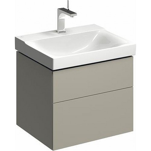 KERAMAG DESIGN Xeno 2 spodné skř.pod umyv.60 cm, 2.zás. šedobéž.matná / Greig 807261000 KERAMAG DESIGN Xeno 2 spodné skř.pod umyv.60 cm, 2.zás. šedobéž.matná / Greig 807261000
