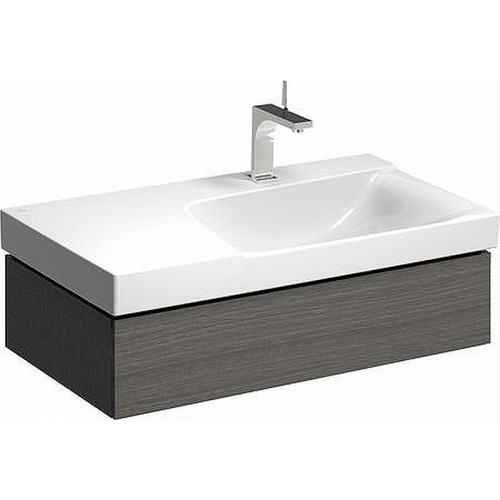 KERAMAG DESIGN Xeno 2 skř.pod um.90 cm v.na sif.vpr..strukt.dř.Scultura šedá 807492000