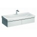 KERAMAG DESIGN Xeno 2 spodné skř.pod umyv.120 cm lesklá biela 80712000
